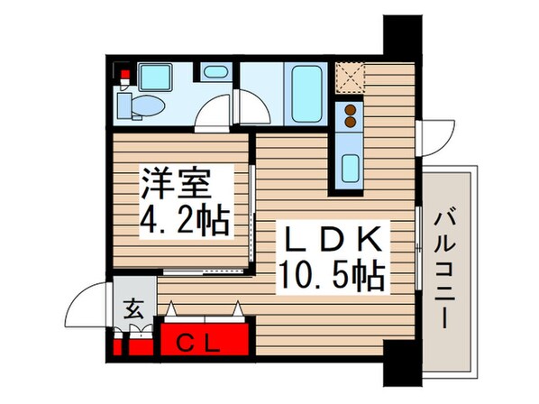 パ－クアクシス元浅草ステ－ジの物件間取画像